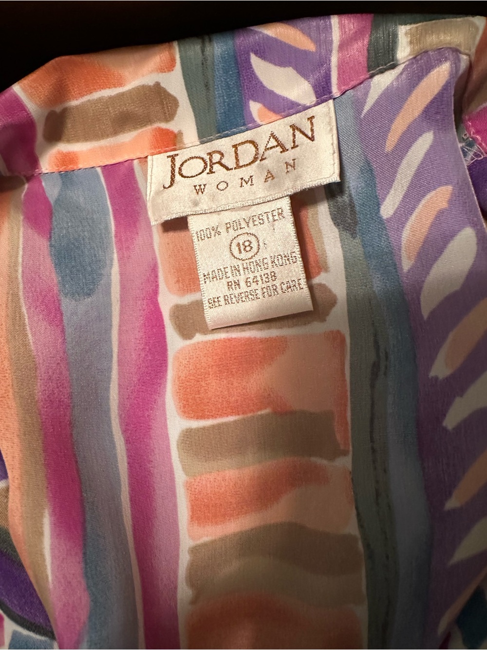 Jordan Woman blouse size 18
